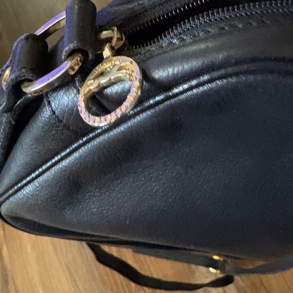 Longchamp Black Leather Crossbody Bag - Picture 4 of 6